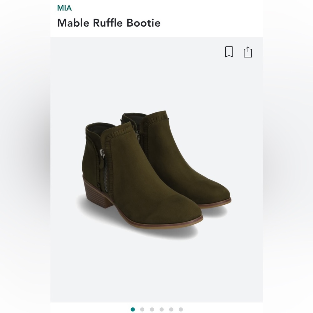 Mia Ruffle Bootie - Picture 8 of 8